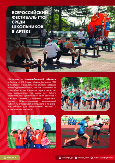 В движении ГТО (3 кв 2023 г).